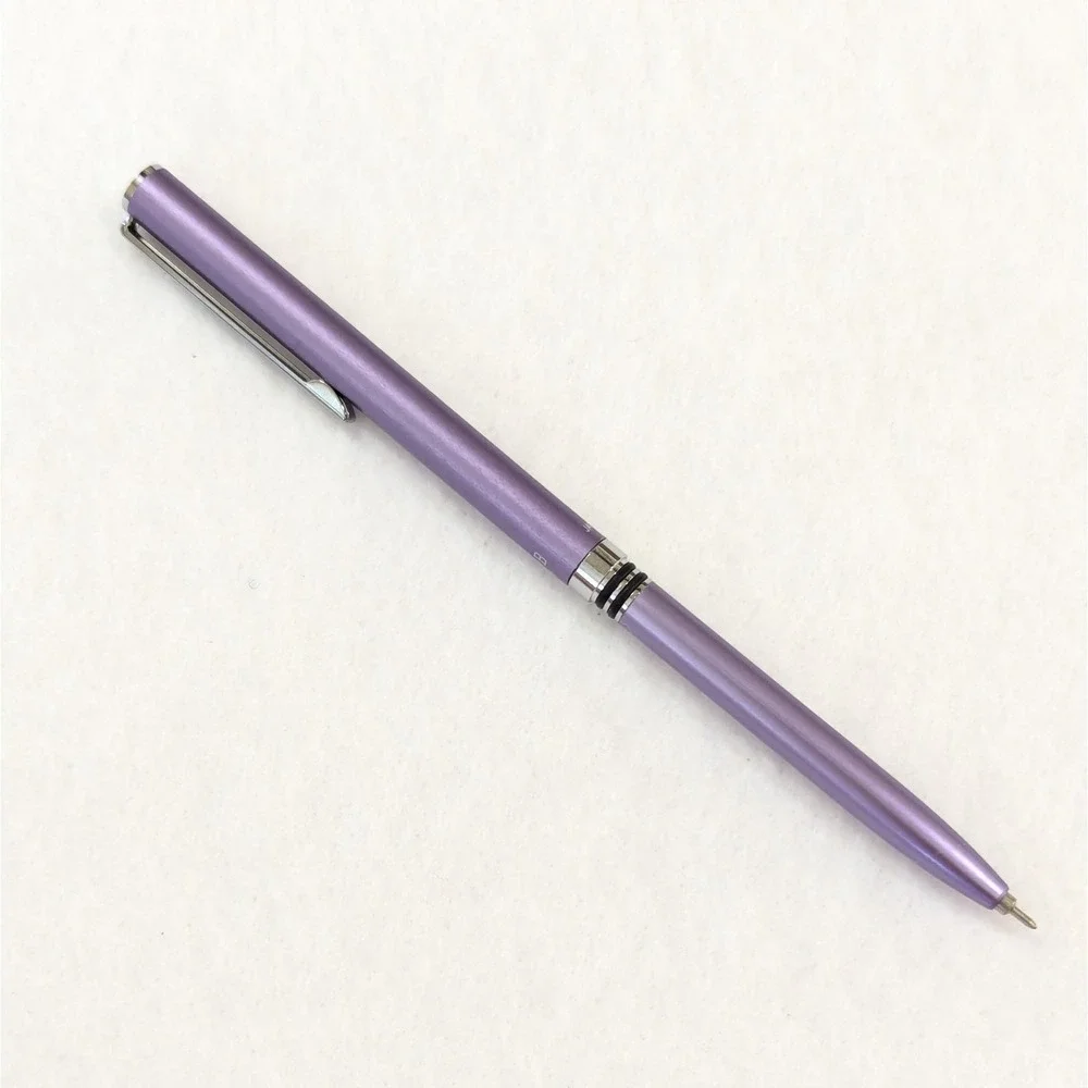 OHTO Petit-B Needle Point Ballpoint Pen Purple Skinny Mini 3 1/8
